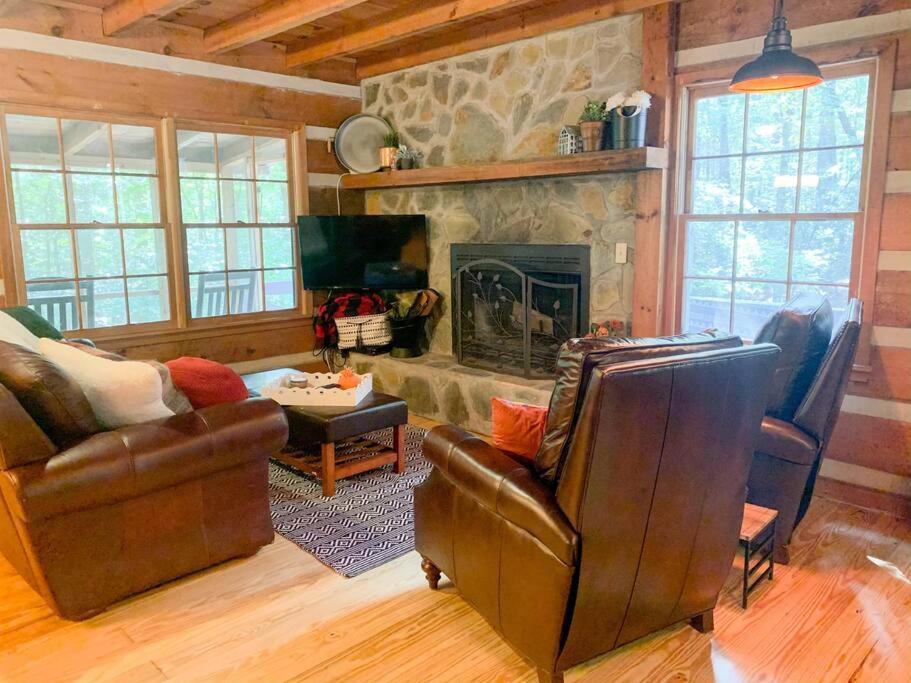 Villa Hot Tub, Porch Swing Bed, Fire Pit, Aska Adventure Blue Ridge Exterior foto