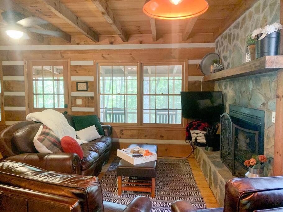 Villa Hot Tub, Porch Swing Bed, Fire Pit, Aska Adventure Blue Ridge Exterior foto