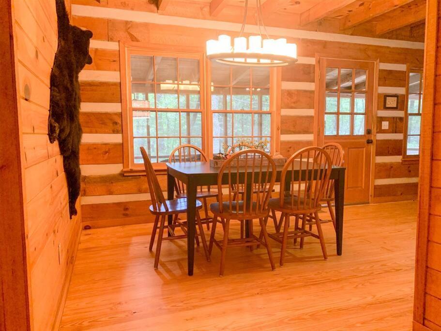 Villa Hot Tub, Porch Swing Bed, Fire Pit, Aska Adventure Blue Ridge Exterior foto