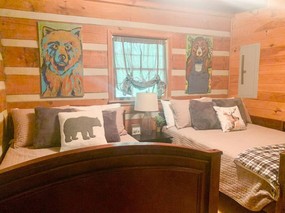 Villa Hot Tub, Porch Swing Bed, Fire Pit, Aska Adventure Blue Ridge Exterior foto